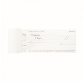 Atelier Stephanie Radenac Papeterie Love checks, le chéquier de billets doux par Stéphanie Radenac